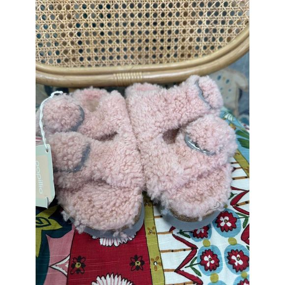 Birkenstock Arizona Teddy Shearling Sandals - Picture 5 of 9